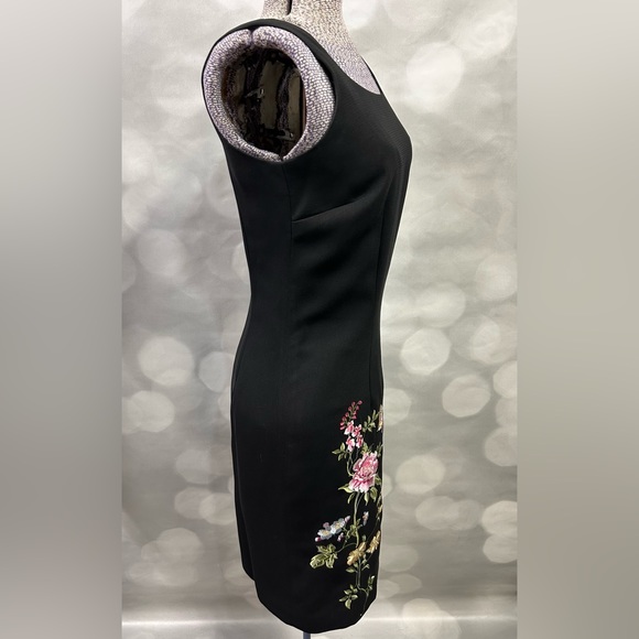 B. Moss Dress Collection Embroidered Dress Size 2 - Picture 5 of 6